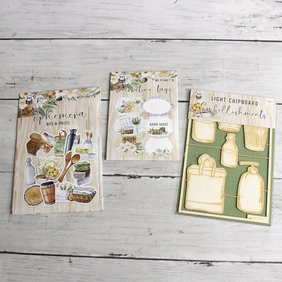 P13 Scrapbook Paper Tags Chipboard Embellishments Farmhouse Gardening Lot - Picture 1 of 6